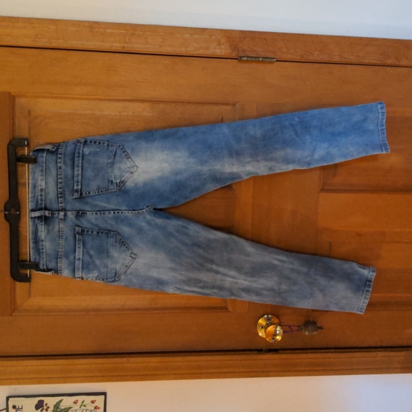 NX3 Very Distressed Skinny Jeans Child Size M - Picture 4 of 7